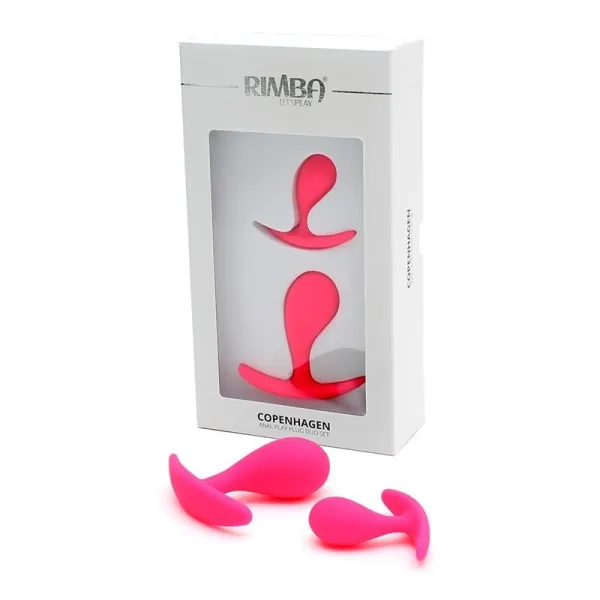 Anal-Plug-Duo-Set Copenhagen Rosa von Rimba Toys | Fesselliebe.de