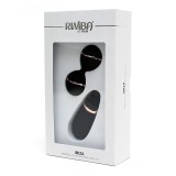 Vibrierendes Kegelball-Set Ibiza Schwarz von Rimba Toys | Fesselliebe.de