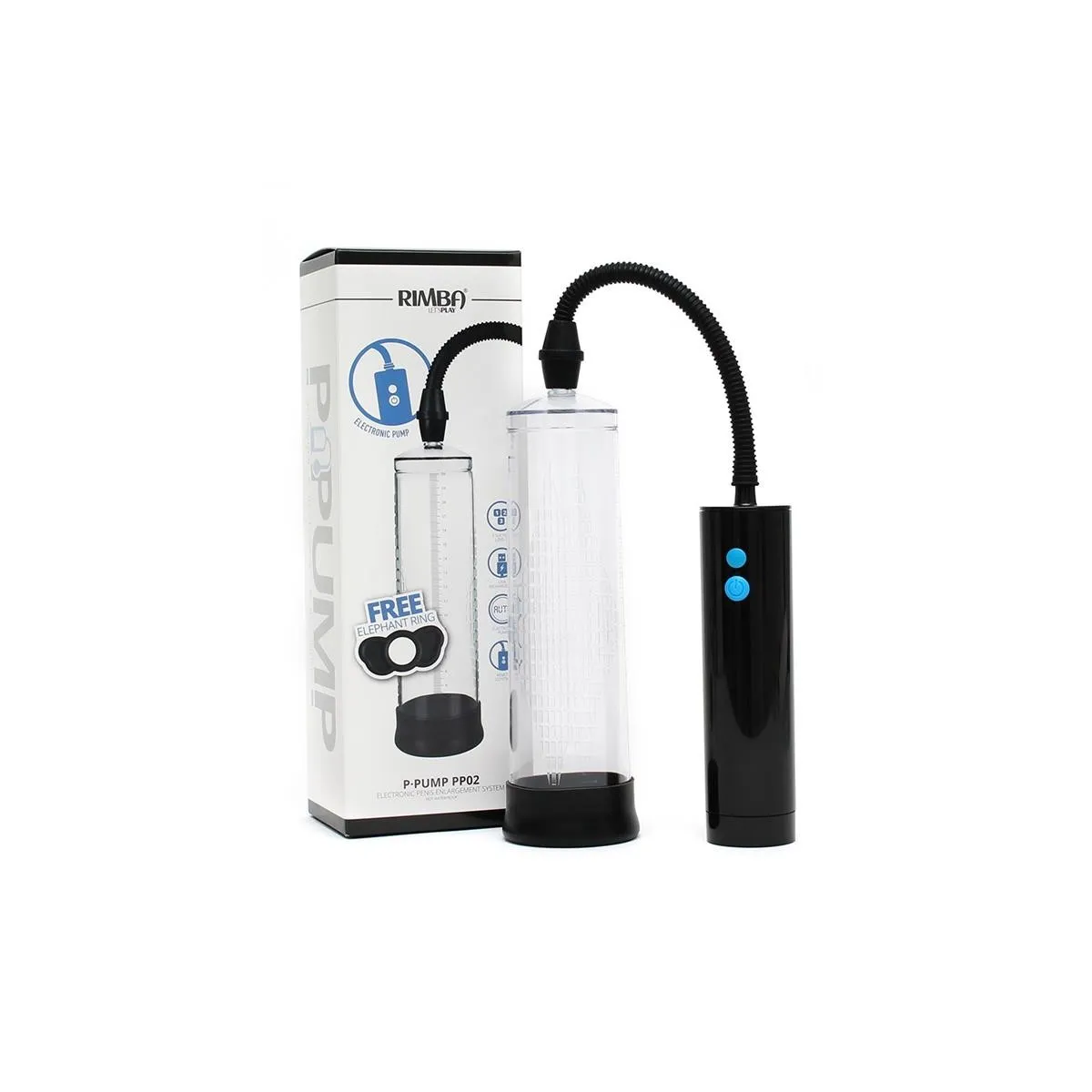 Penisvergrösserer mit Wiederaufladbarer Fernbedienung P-Pump Pp2 von Rimba Toys | Fesselliebe.de