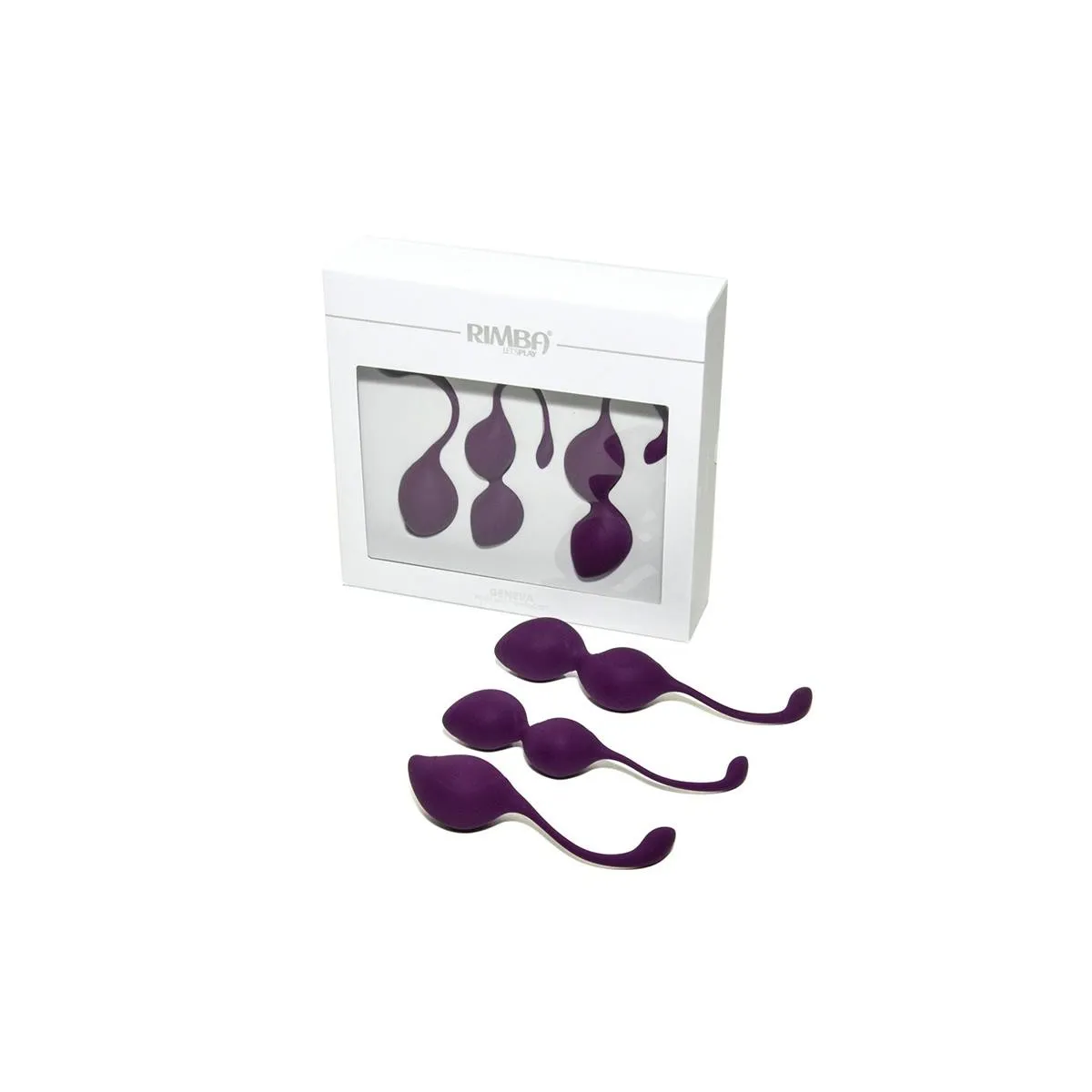 Kegelkugeln Trainingsset Geneva Lila von Rimba Toys | Fesselliebe.de