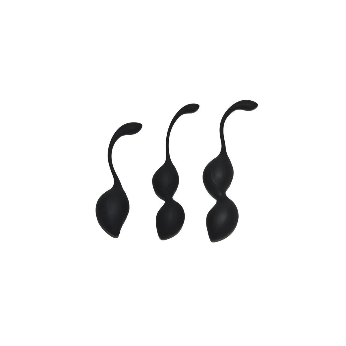 Kegelkugeln Trainingsset Geneva Schwarz von Rimba Toys | Fesselliebe.de