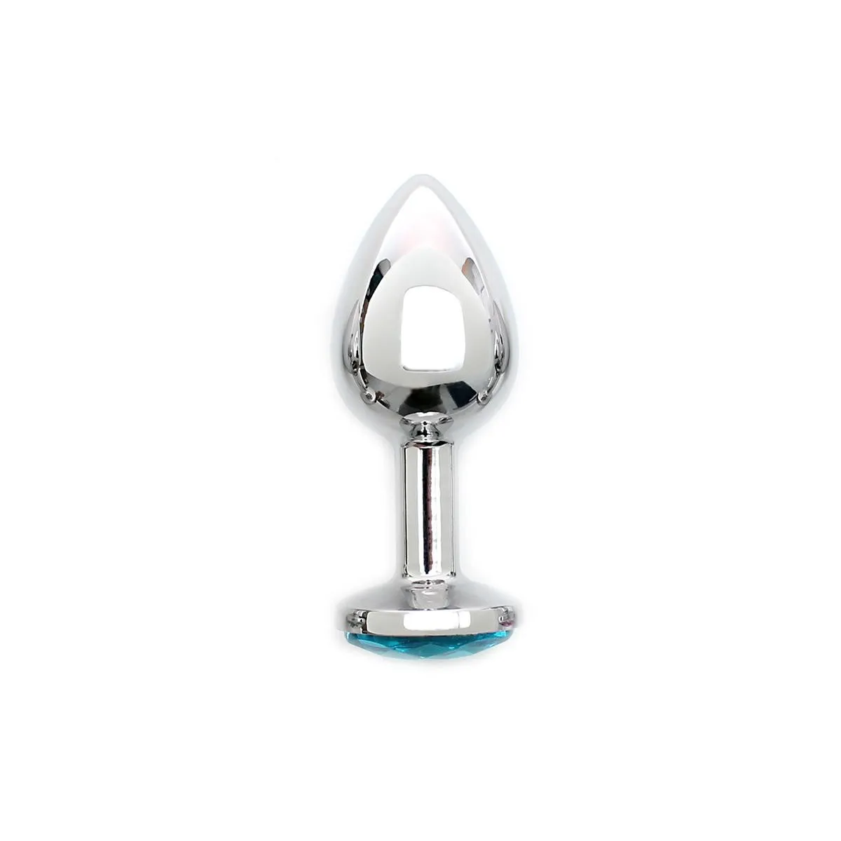 Metall-Analplug Sofia Blau Jewel von Rimba Toys | Fesselliebe.de