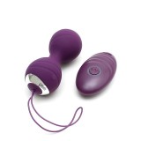 Vibrierende Kegelkugeln mit Fernbedienung Cannes Lila von Rimba Toys | Fesselliebe.de