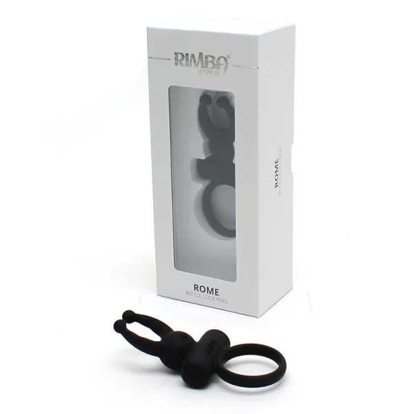 Beatle Cockring Rom Schwarz von Rimba Toys | Fesselliebe.de