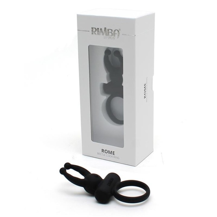 Beatle Cockring Rom Schwarz von Rimba Toys | Fesselliebe.de