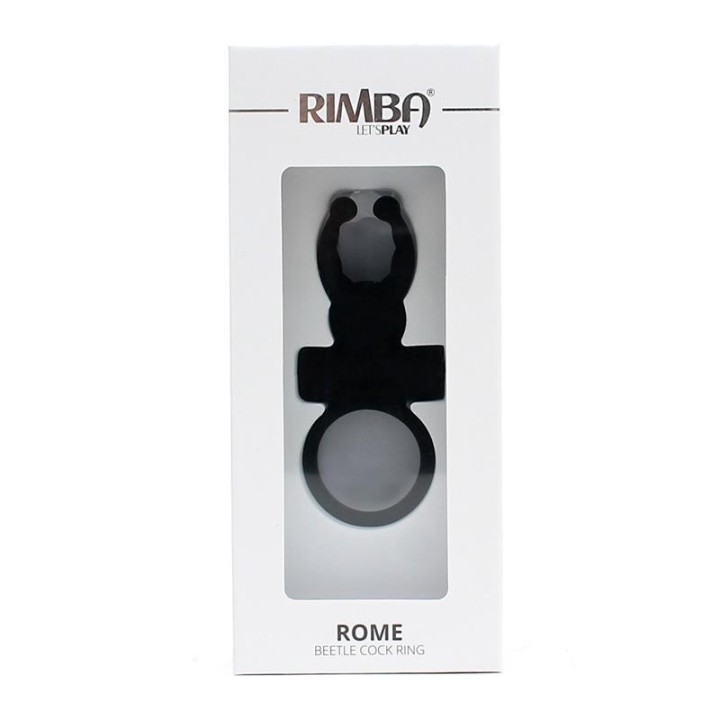 Beatle Cockring Rom Schwarz von Rimba Toys | Fesselliebe.de