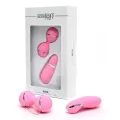 Vibrierendes Lay-On-Kegelball-Set Ibiza Rosa von Rimba Toys