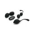 Vibrierendes Kegelball-Set Rimini Schwarz von Rimba Toys