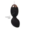 Vibrierendes Kegelball-Set Rimini Schwarz von Rimba Toys