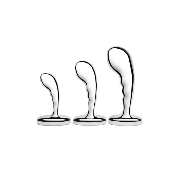 Stainless Steel P Spot Training Set von B-Vibe | Fesselliebe.de