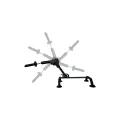 Pipedream Fetisch-Fantasie-Serie Body Dock Sexmaschine Schwarz