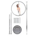 Fantasy Tanzstange Silber