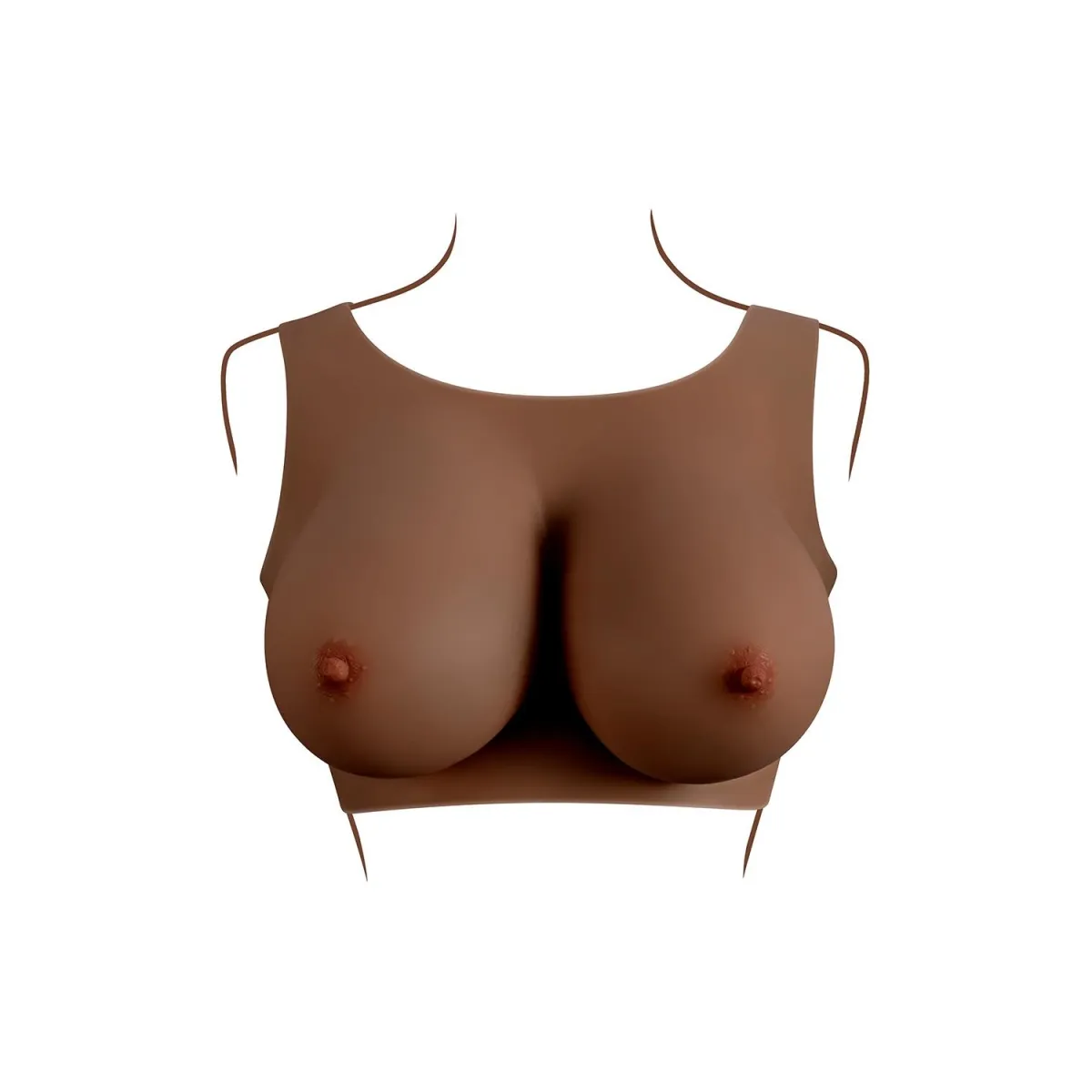 undergarments - Plate E-Cup Dark | Fesselliebe.de