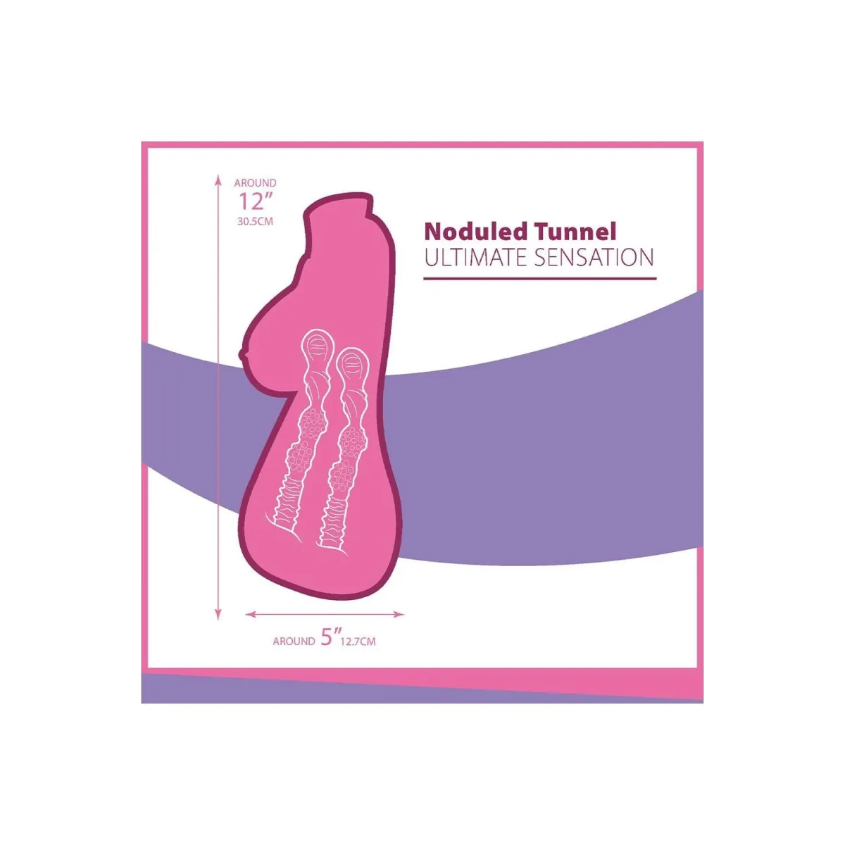 NMC Realistischer Masturbator mit Noppen | Fesselliebe.de