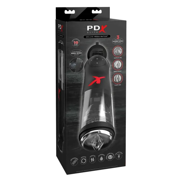 Pipedream PDX Elite Deluxe Mega-Bator Clear | Fesselliebe.de
