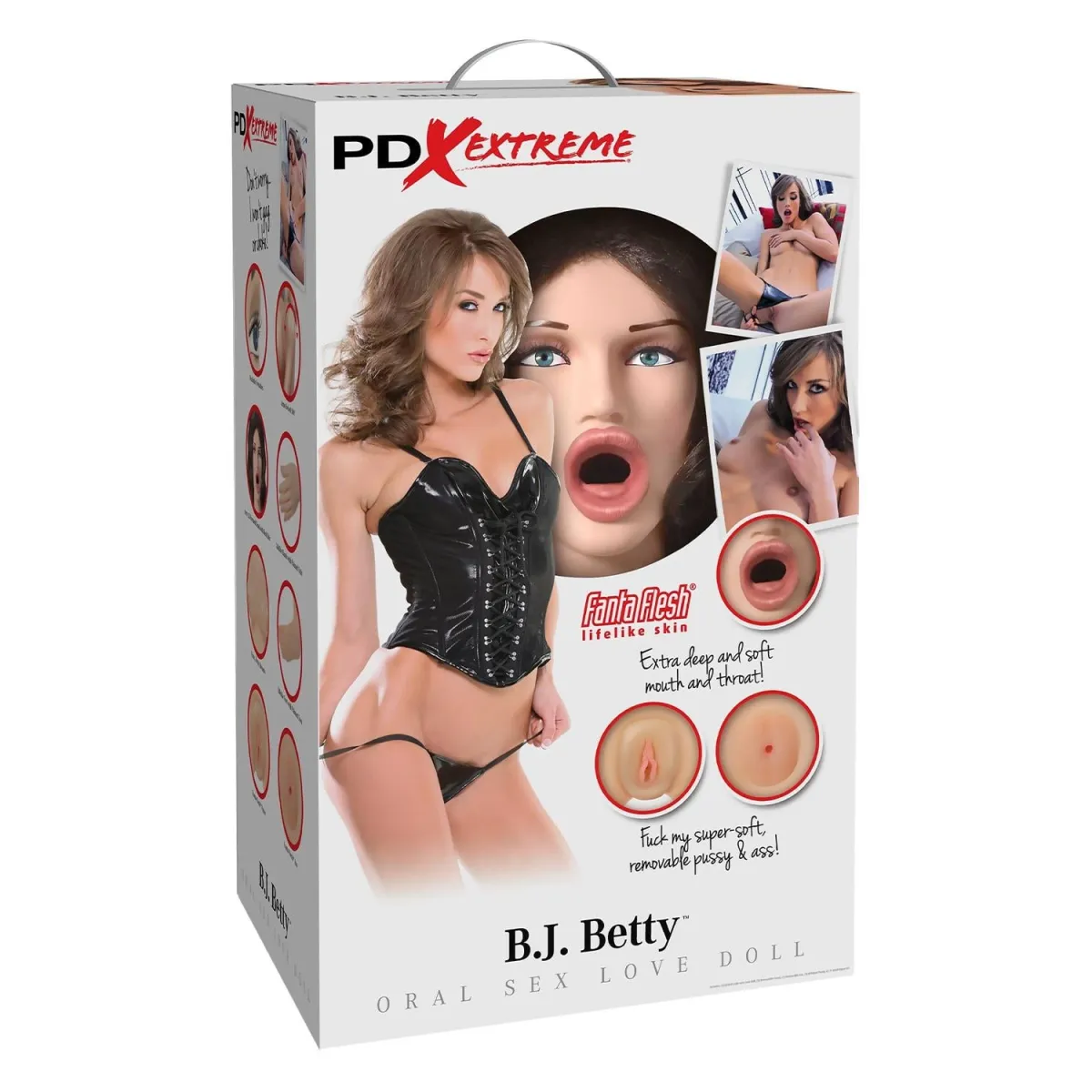 Pipedream PDX Extreme Dollz B.J. Betty Oral Sex Liebespuppe Light | Fesselliebe.de