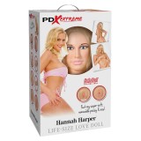 Pipedream PDX Extreme Dollz Hannah Harper Lebensgroße Liebespuppe Light | Fesselliebe.de