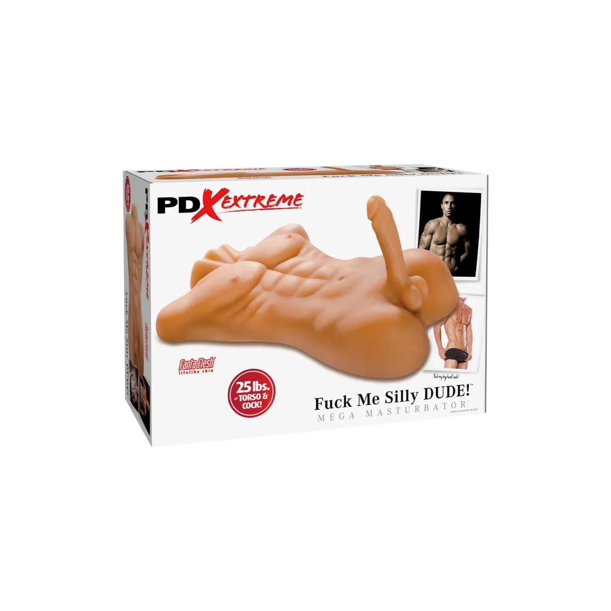 Fuck Me Silly Dude! Mega Masturbator Light von Pipedream Pdx Extreme | Fesselliebe.de