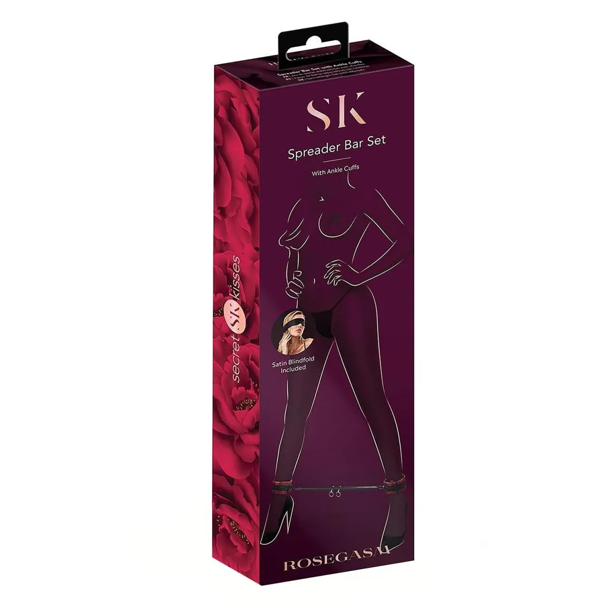 Secret Kisses Spreizstab-Set mit Fußfesseln | Fesselliebe.de