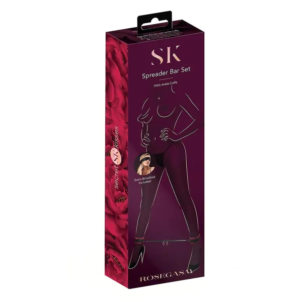 Secret Kisses Spreizstab-Set mit Fußfesseln | Fesselliebe.de