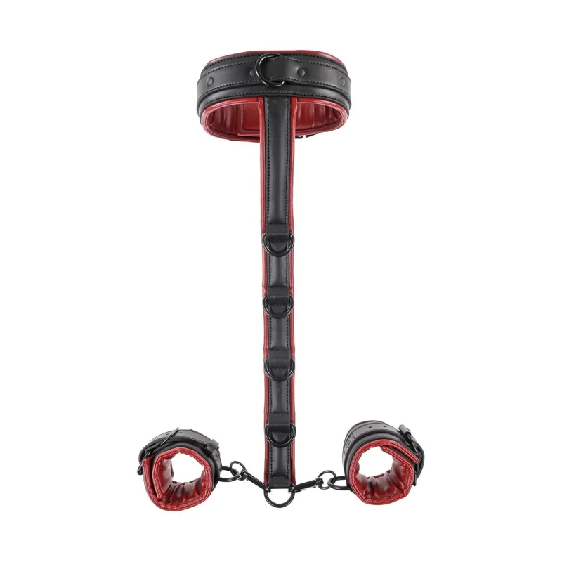 Sportsheets Safran Hals- und Handgelenksfessel Schwarz | Fesselliebe.de