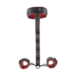 Sportsheets Safran Hals- und Handgelenksfessel Schwarz | Fesselliebe.de