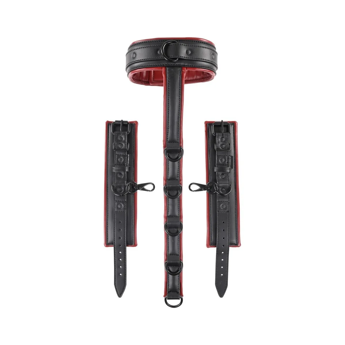 Sportsheets Safran Hals- und Handgelenksfessel Schwarz | Fesselliebe.de