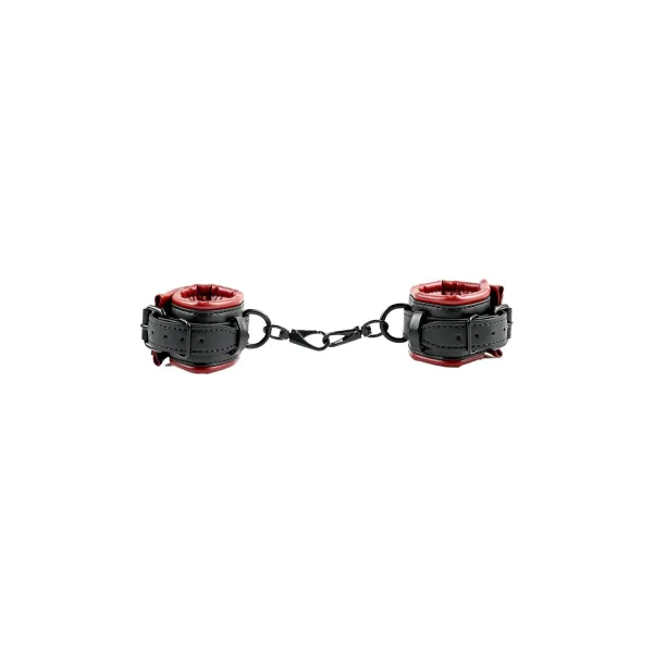 Safranfarbenes Spreizer- und Manschettenset von Sportsheets | Fesselliebe.de