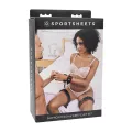 Sportsheets Safran Oberschenkel- und Handgelenksfessel-Set Schwarz