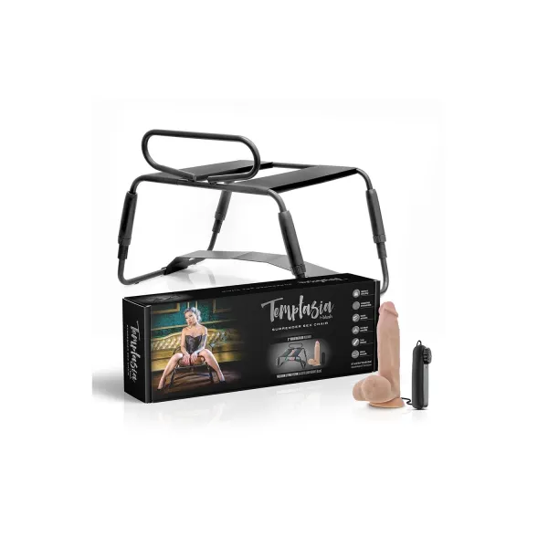 Temptasia Surrender Sexstuhl Schwarz | Fesselliebe.de