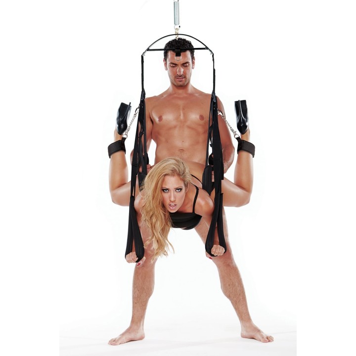 Bondage Pleasure Swing Black Liebesschaukel von Whipsmart | Fesselliebe.de
