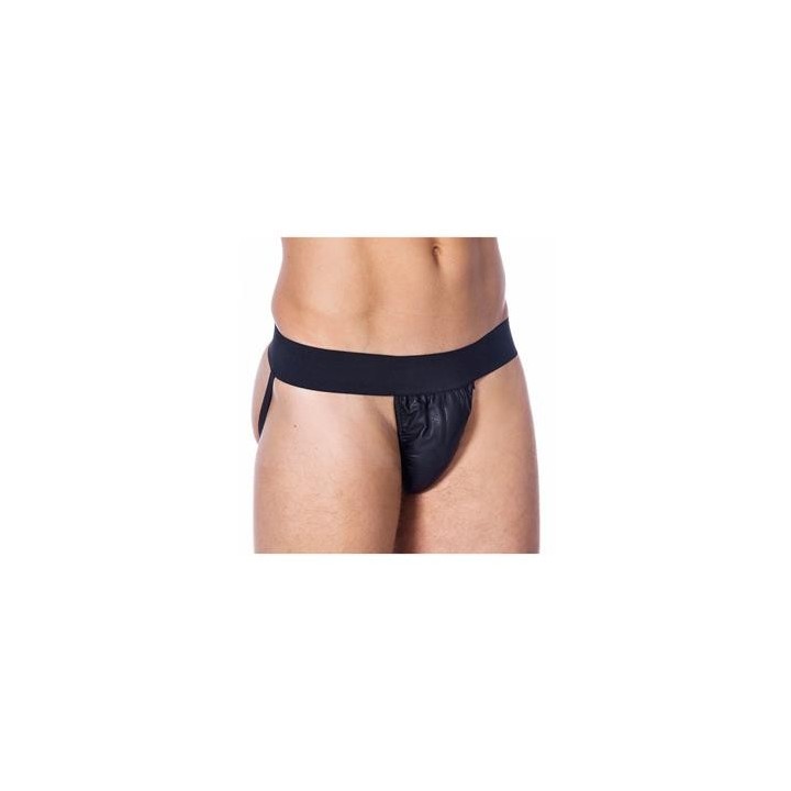 Leder-Slip Schwarz von Bondage Play | Fesselliebe.de