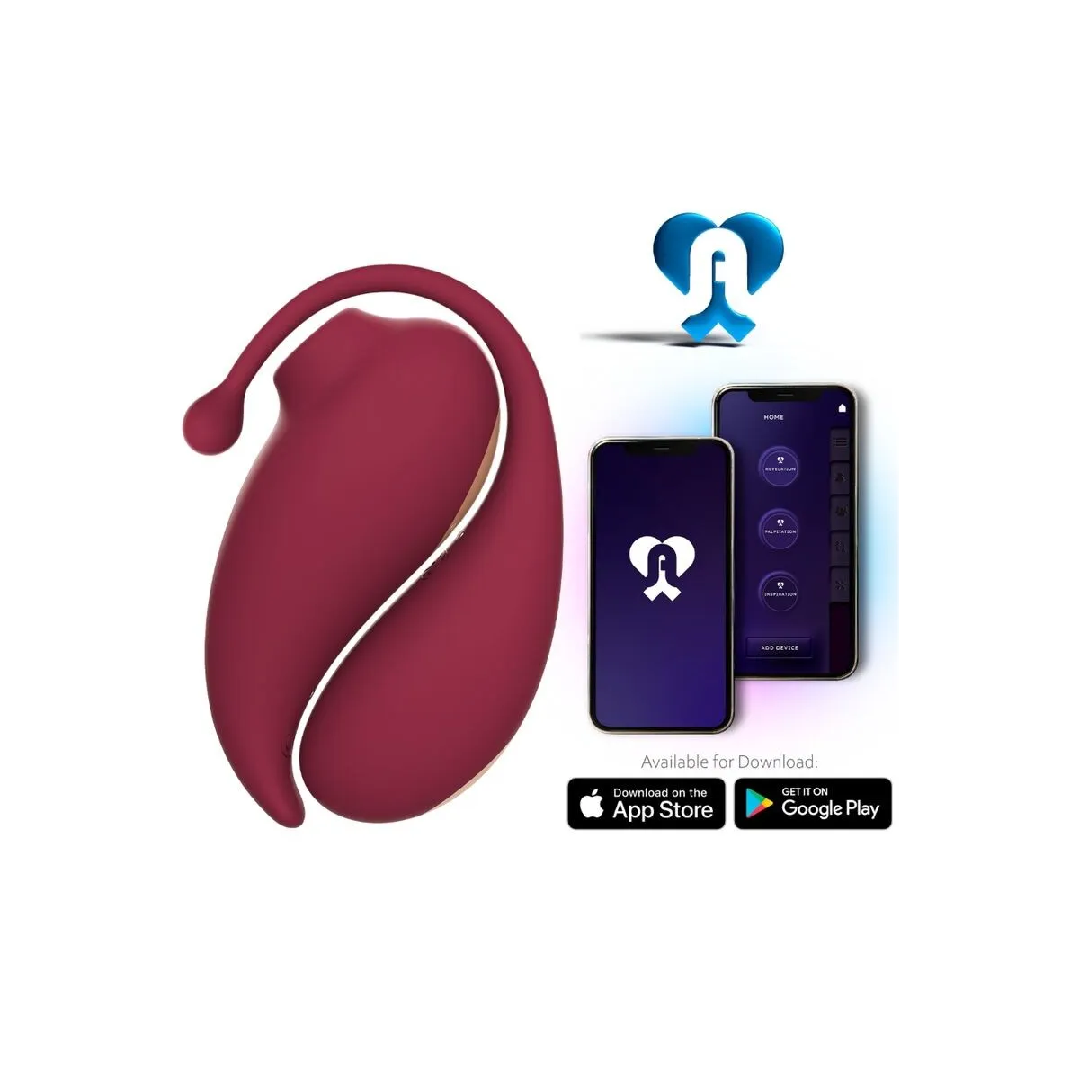 Inspiration Klitoris-Sauger + Rotes Vibrierendes Ei – Kostenlose App von Adrien Lastic | Fesselliebe.de