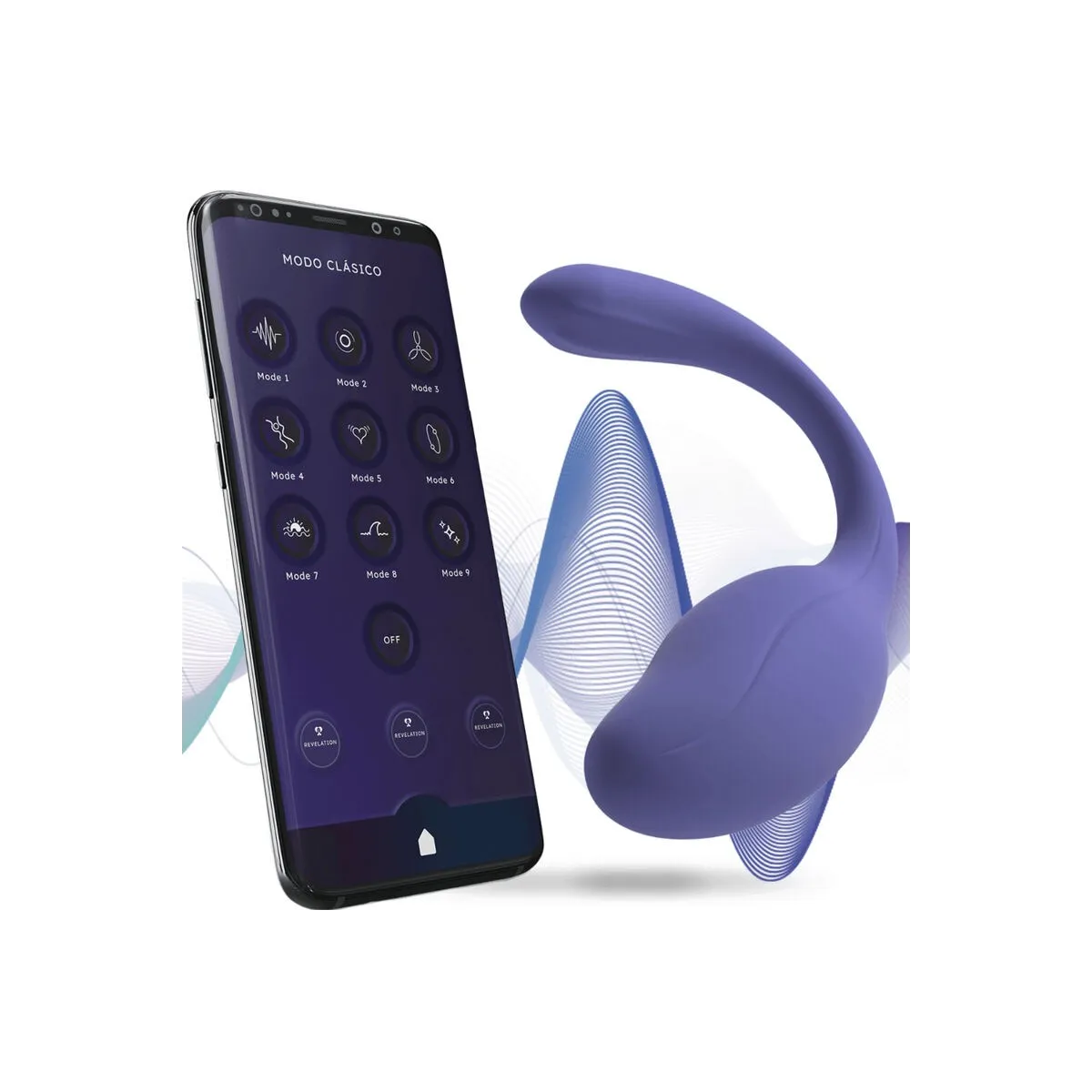 Smart Dream 3,0 Klitoris-Stimulator & G-Spot-Fernbedienung Violett - Kostenlose App von Adrien Lastic | Fesselliebe.de