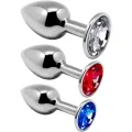 Anal Pleasure Kit 3 Plug Metall von Alive