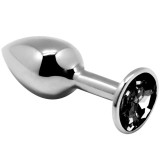 Anal Pleasure Mini Plug Metall Schwarz Grösse M von Alive | Fesselliebe.de