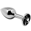 Anal Pleasure Mini Plug Metall Schwarz Grösse S von Alive
