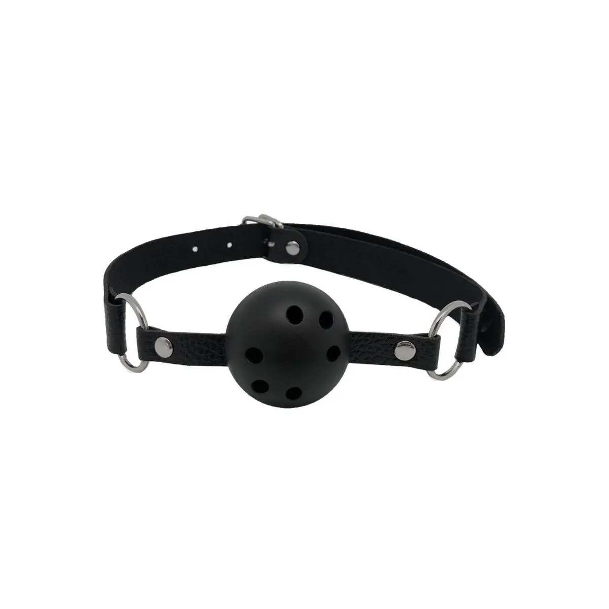 Discretion Atmungsaktiver Gag Schwarz von Alive | Fesselliebe.de