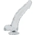Hengst Realistischer Penis Transparent 22 cm von Alive