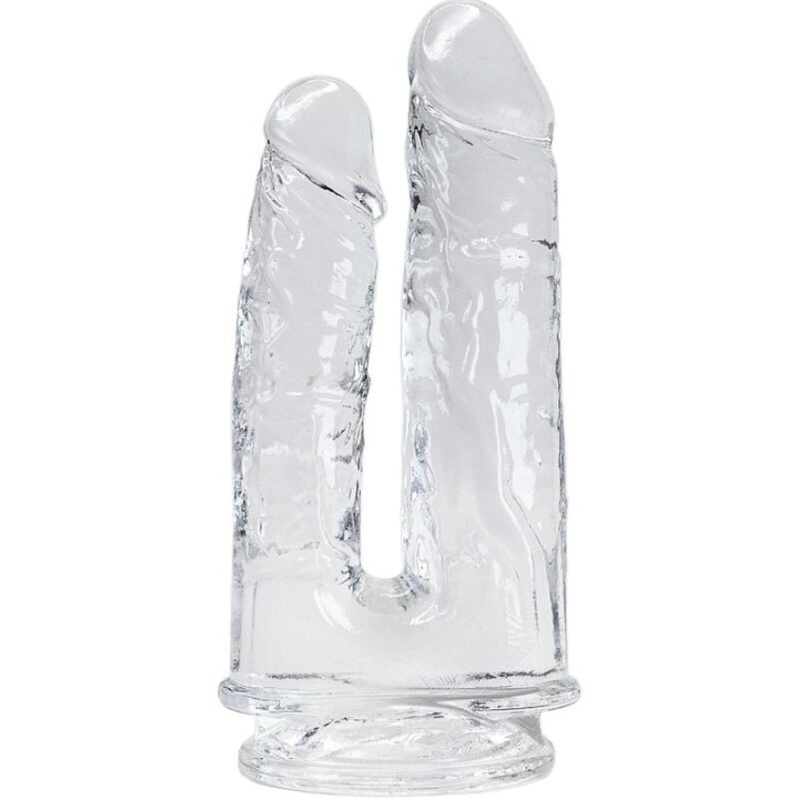 Imperium Doppelter Realistischer Penis Transparent 12/14 cm von Alive | Fesselliebe.de