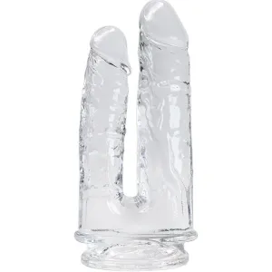 Imperium Doppelter Realistischer Penis Transparent 12/14 cm von Alive | Fesselliebe.de