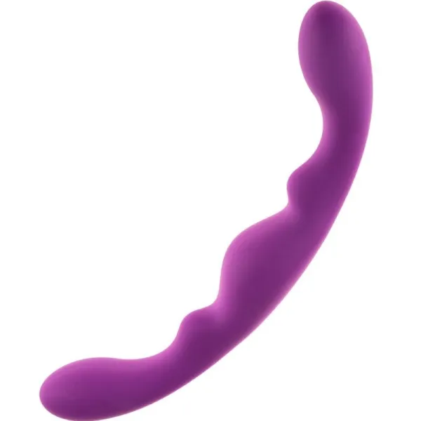 Luna Dildo Doppelpenetration Violettes Silikon 25 cm von Alive | Fesselliebe.de