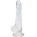 Lusty Realistischer Penis Transparent 18 cm von Alive