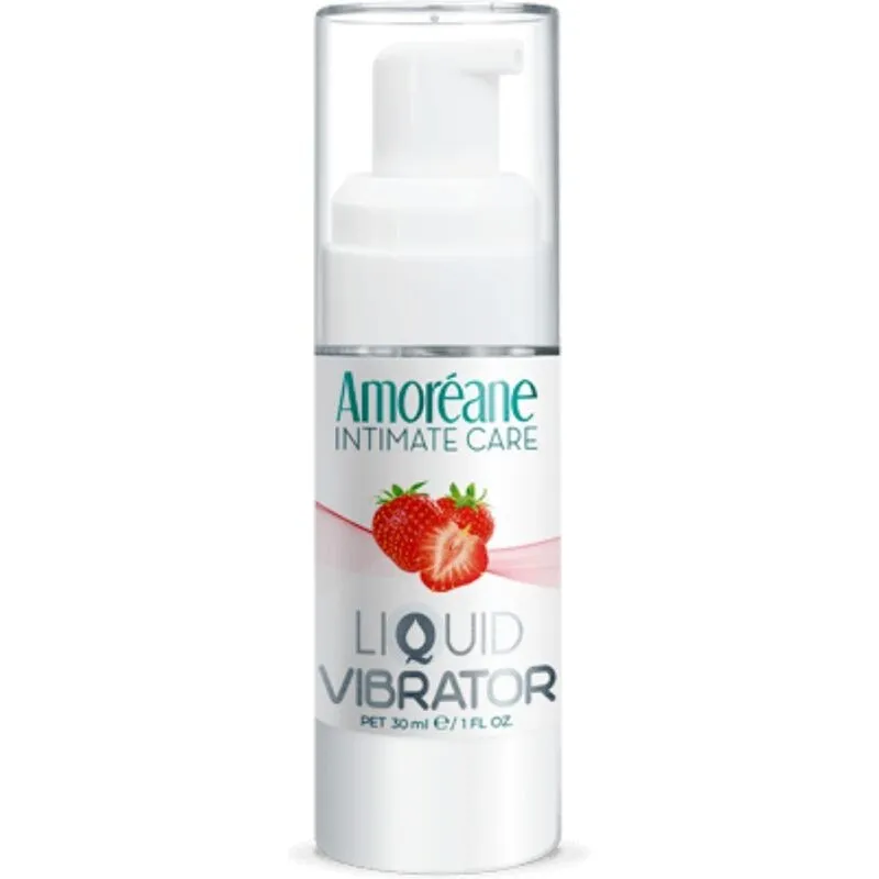 Vibrierende Flüssige Erdbeere 30 ml von Amoreane | Fesselliebe.de