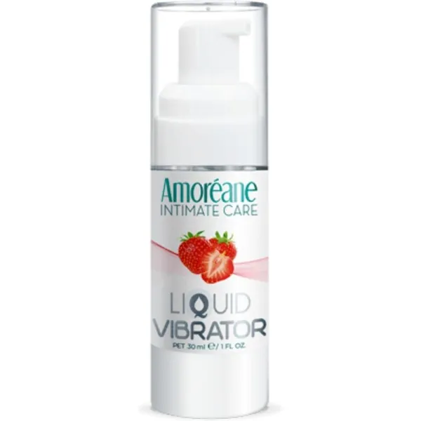 Vibrierende Flüssige Erdbeere 30 ml von Amoreane | Fesselliebe.de