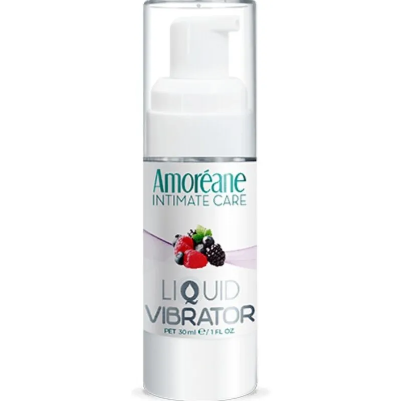 Vibrierende Flüssigkeit Rote Früchte 30 ml von Amoreane | Fesselliebe.de