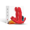 Analvibrator Panty C und G-Spot Stimulator mit Fernbedienung Rot von Armony Wearables