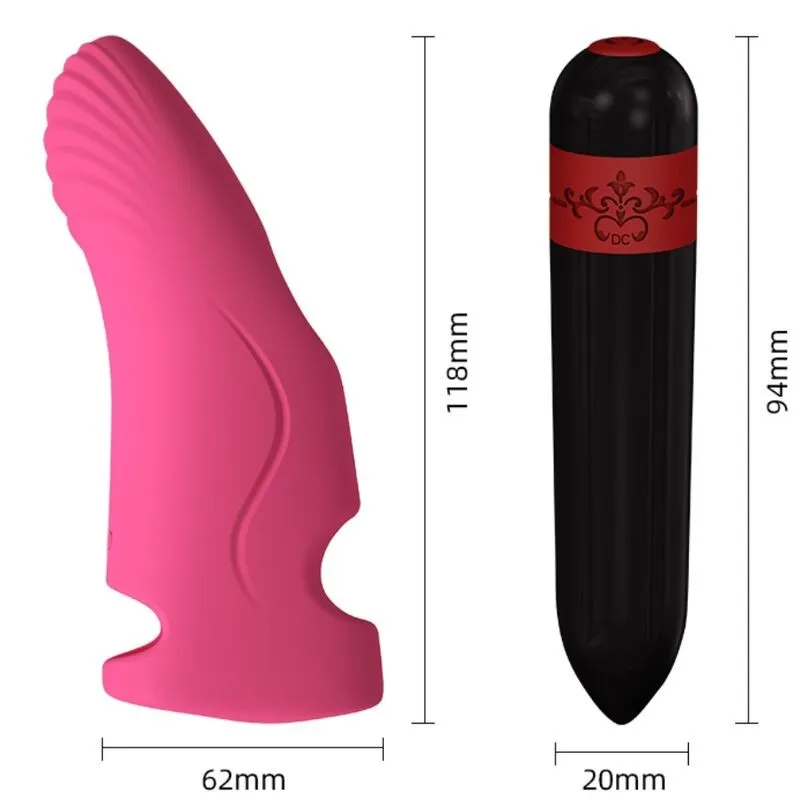 Aurora Vibrator Finger Fuchsia von Armony Vibrators | Fesselliebe.de