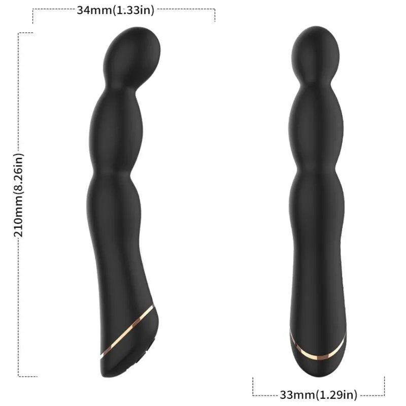 Bambu Vibrator Einstellbar Schwarz von Armony Vibrators | Fesselliebe.de