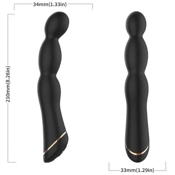 Bambu Vibrator Einstellbar Schwarz von Armony Vibrators | Fesselliebe.de